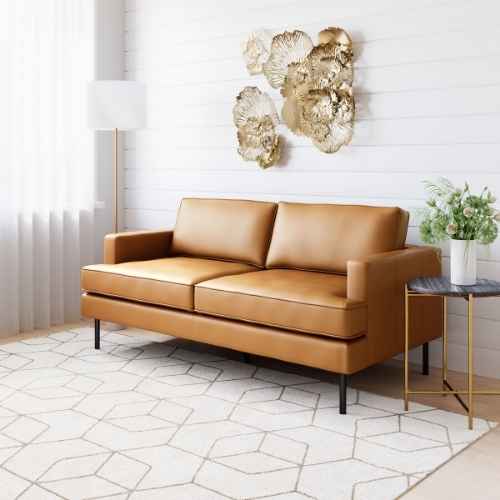 ZUO leather couch