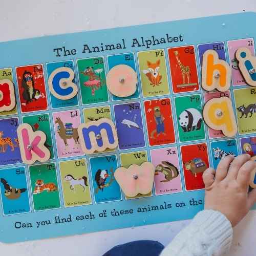 Child's alphabet puzzle