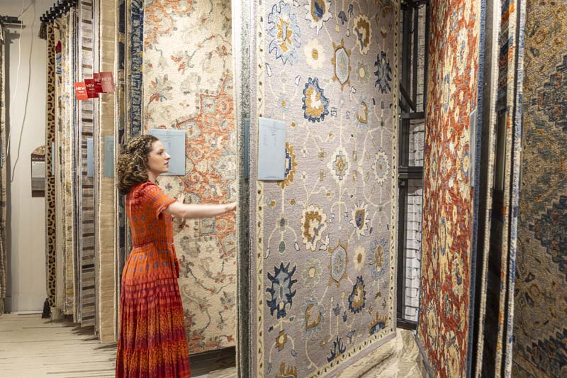 Floor Accents at Las Vegas Market