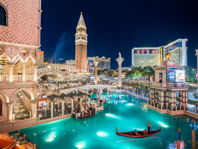 The Venetian hotel in Las Vegas